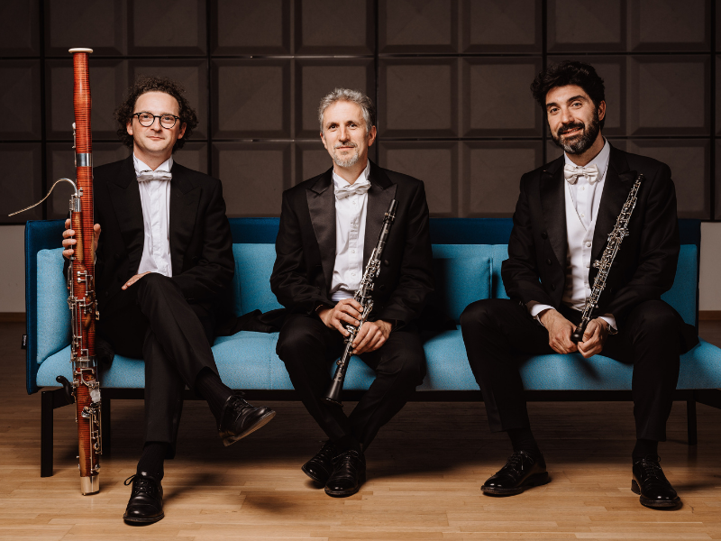 Con Mozart e Beethoven il Trio d’ance della Filarmonica Toscanini per il terzo appuntamento di Musica in Pilotta